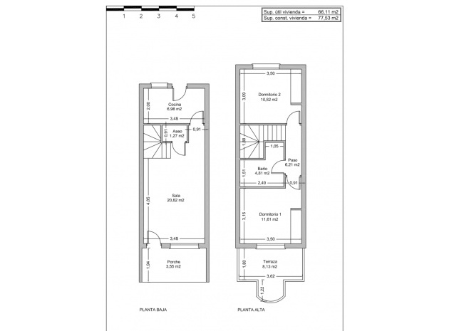 Resale - Townhouse - Ciudad Quesada - Dona Pepa