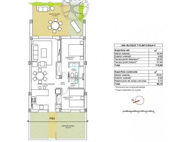 Nouvelle construction - Appartement - Vera - El Playazo