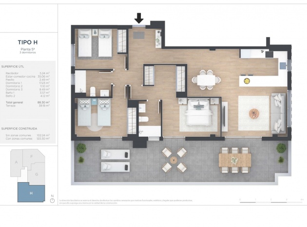 Nybyggnad - Lägenhet - Alicante - Benalua