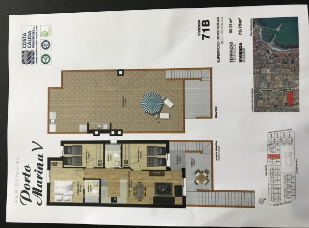 Wiederverkauf - Wohnung - Torre de la Horadada - Res. Porto Marina