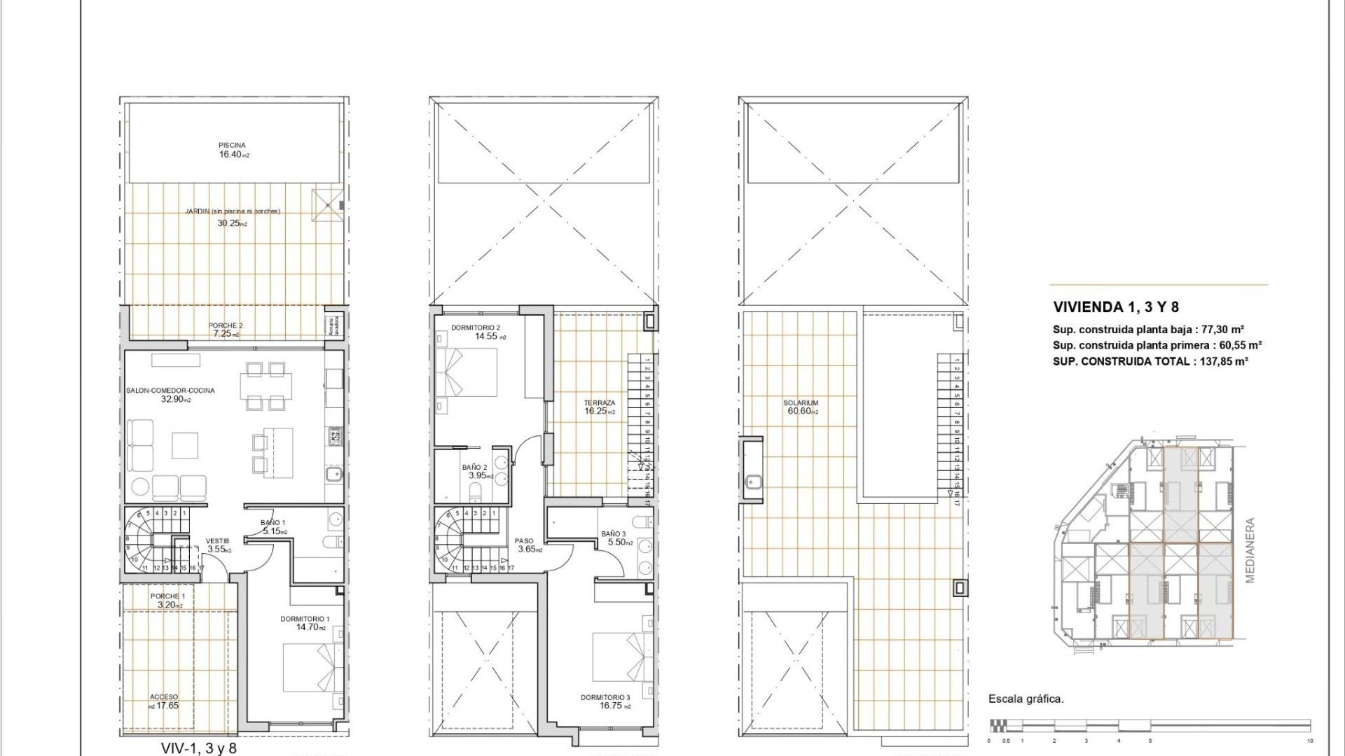 Nouvelle construction - Maison de ville - San Javier - pueblo