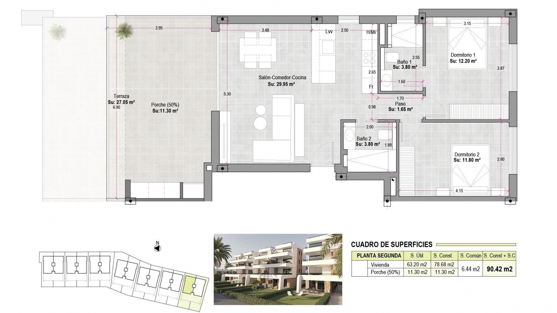 New Build - Apartment - Alhama De Murcia - Condado De Alhama