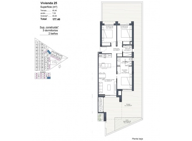 New Build - Apartment - Los Alcazares - Serena Golf