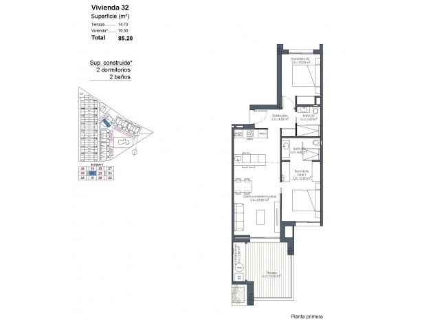 Nouvelle construction - Appartement - Los Alcazares - Serena Golf