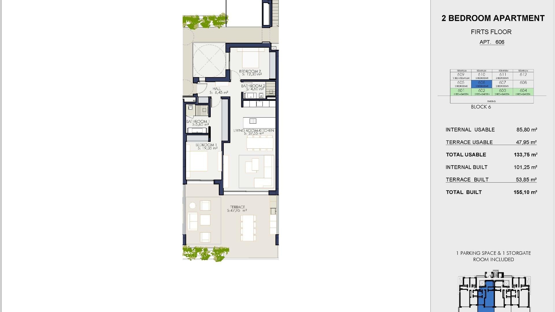 Neubau - Wohnung - Estepona - Playa del Padrón