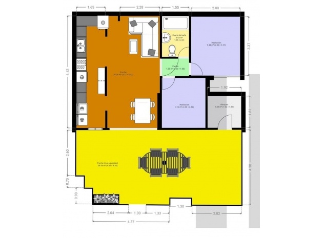 Wiederverkauf - Wohnung - Cabo Roig - Costa Blanca South