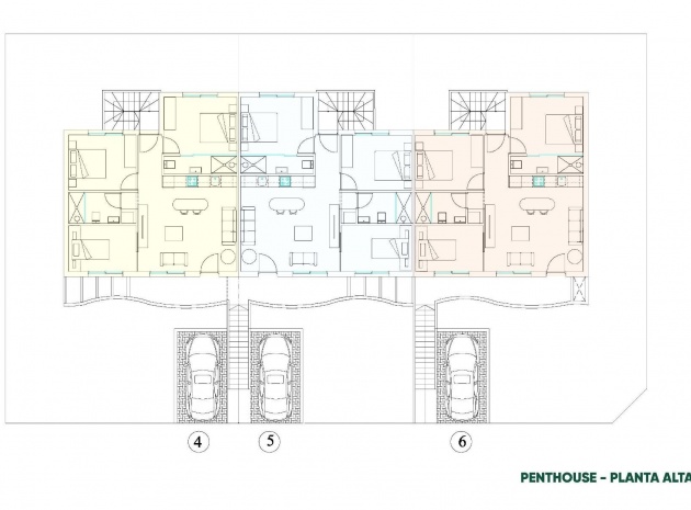 Nieuw gebouw - Bungalow - Pilar de la Horadada - parques de Andromeda
