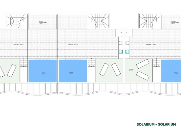Nieuw gebouw - Bungalow - Pilar de la Horadada - parques de Andromeda