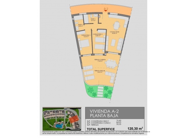 Nieuw gebouw - Appartement - Los Alcazares - Serena Golf