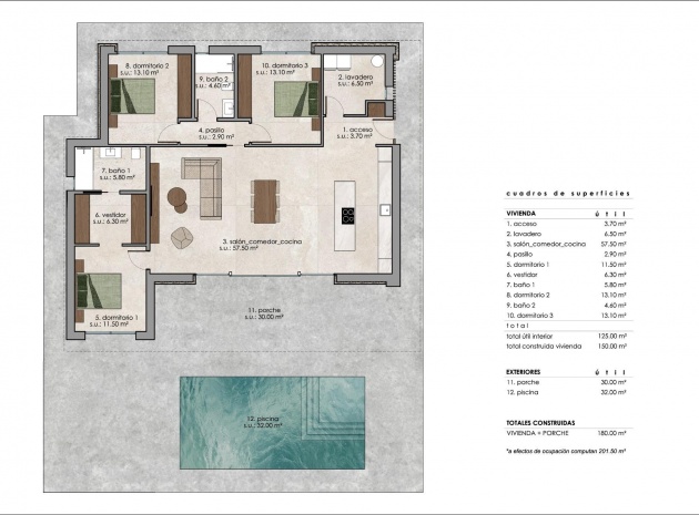 New Build - Villa - Pinoso - Lel