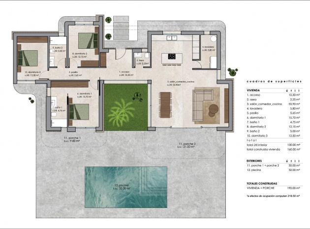 New Build - Villa - Pinoso - Lel