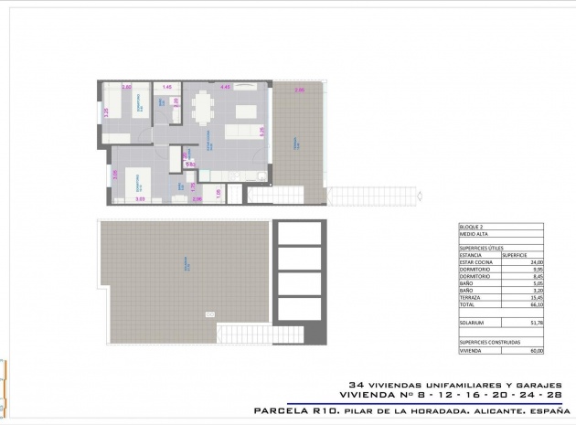 Neubau - Bungalow - Pilar de la Horadada - pueblo