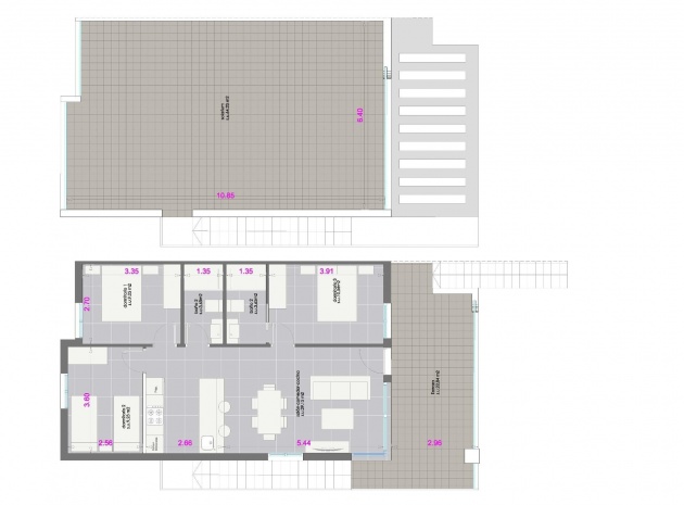 New Build - Bungalow - Pilar de la Horadada - pueblo
