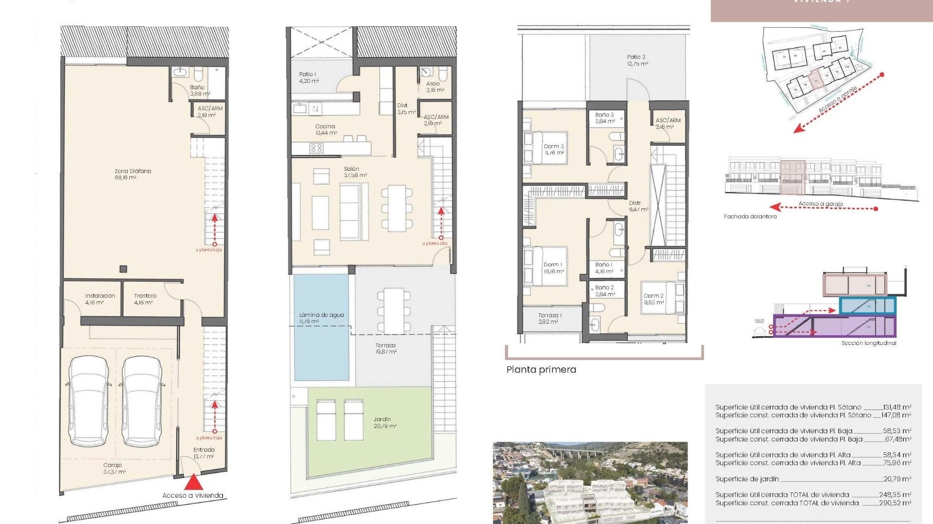 New Build - Townhouse - Málaga - Pedregalejo