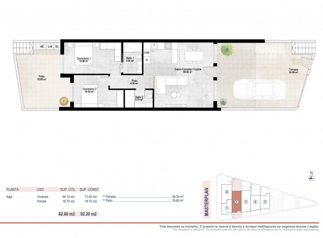 Nybyggnad - Bungalow - San Pedro del Pinatar - Pueblo