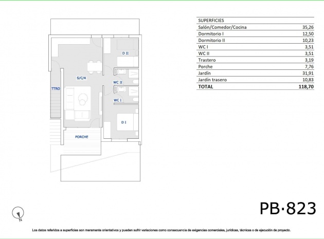 Nouvelle construction - Bungalow - San Miguel de Salinas - Pueblo