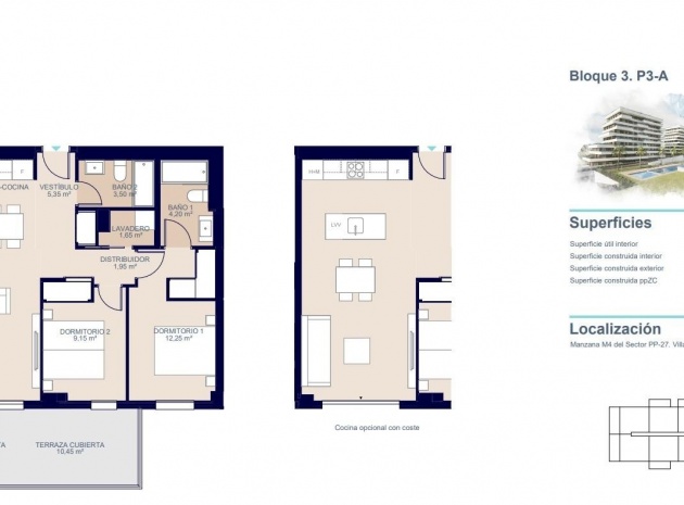 Nouvelle construction - Appartement - Villajoyosa - Playa del Torres