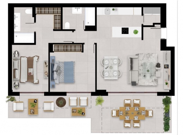 New Build - Apartment - Istán - Urbaniz. Cerros del Lago