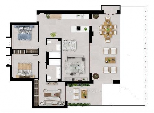 New Build - Apartment - Istán - Urbaniz. Cerros del Lago