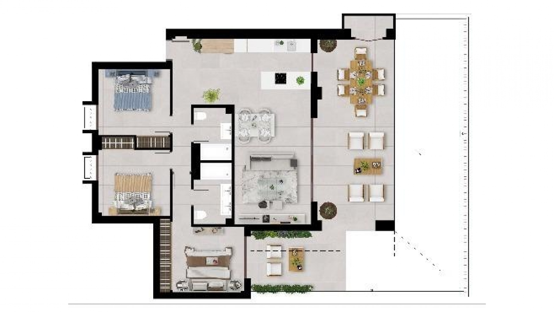 New Build - Apartment - Istán - Urbaniz. Cerros del Lago