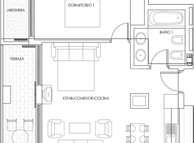 New Build - Apartment - Vera - Puerto del Rey