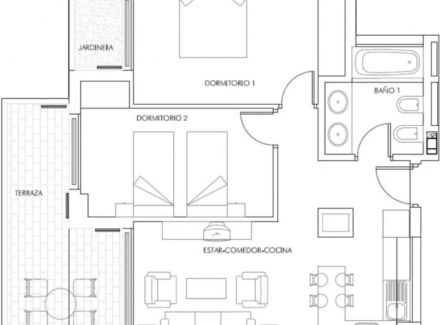 New Build - Apartment - Vera - Puerto del Rey
