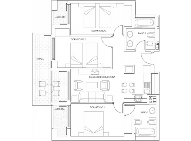 New Build - Apartment - Vera - Puerto del Rey