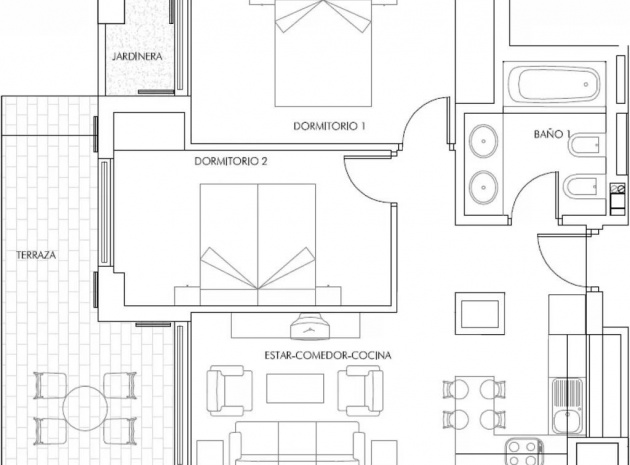 New Build - Apartment - Vera - Puerto del Rey