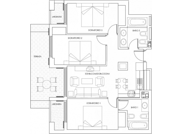 New Build - Apartment - Vera - Puerto del Rey