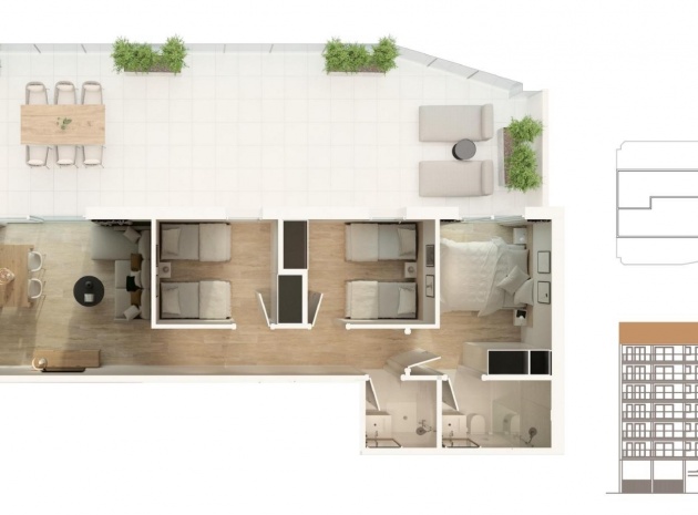 New Build - Apartment - Moncofa - Playa de Moncofa