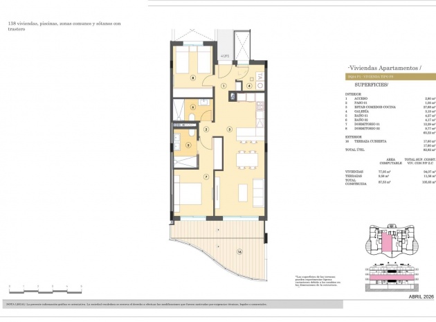 Nouvelle construction - Appartement - Finestrat - Campana Garden