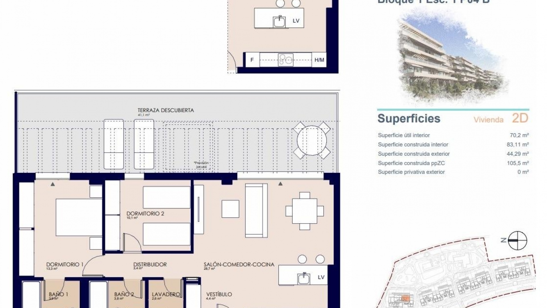 Nieuw gebouw - Appartement - Denia - Playa de La Almadraba