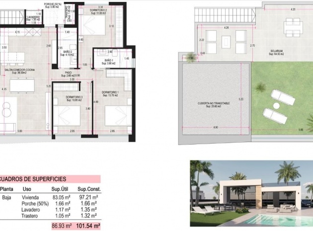 Nybyggnad - Villa - Alhama De Murcia - Condado De Alhama