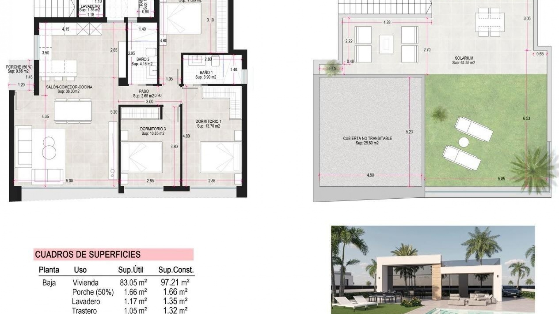 Nybyggnad - Villa - Alhama De Murcia - Condado De Alhama