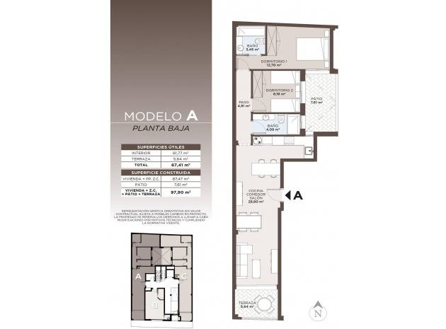 Nouvelle construction - Appartement - Torrevieja - Playa de El Cura