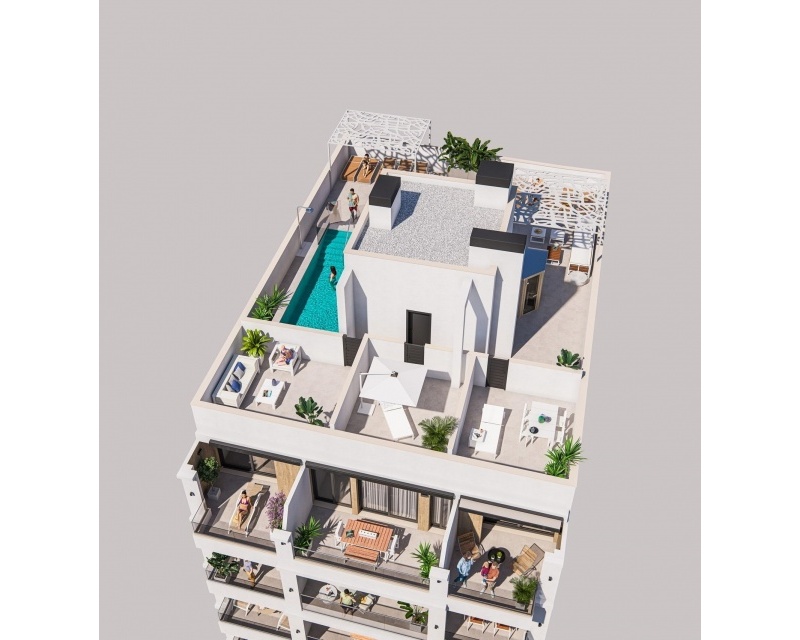 Apartment - New Build - Torrevieja - Playa de El Cura