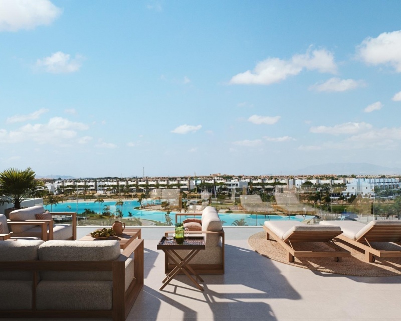 Lägenhet - Nybyggnad - Los Alcazares - Santa Rosalia Lake and Life Resort