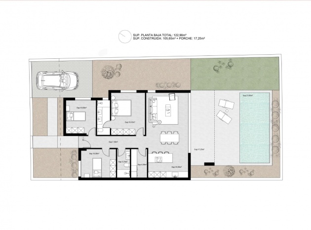 Nybyggnad - Villa - Molina De Segura - Urb. La Quinta