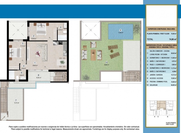 Neubau - Bungalow - San Pedro del Pinatar - Lo Pagan