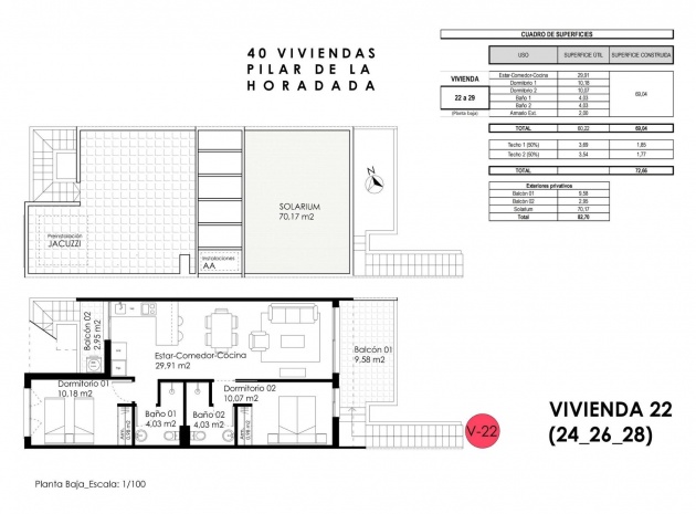 Nieuw gebouw - Bungalow - Pilar de la Horadada - pueblo
