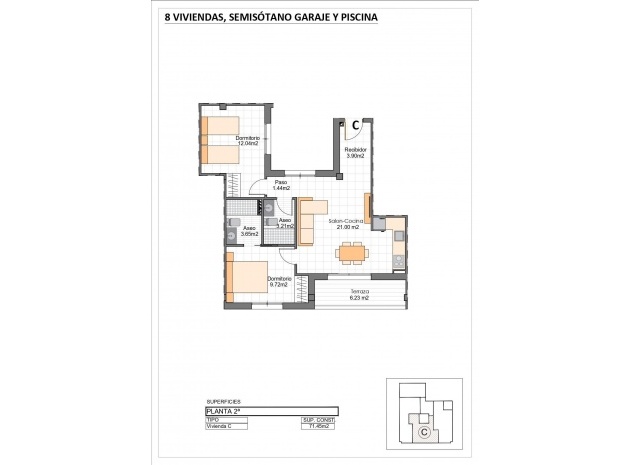 New Build - Apartment - San Pedro del Pinatar - Lo Pagan
