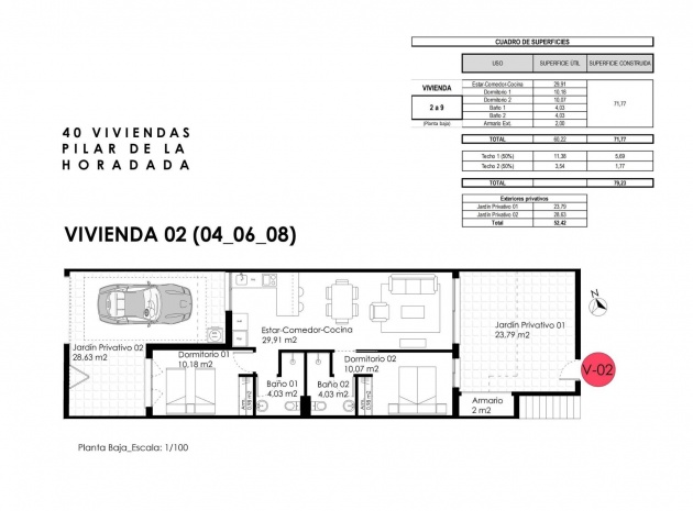 New Build - Bungalow - Pilar de la Horadada - pueblo