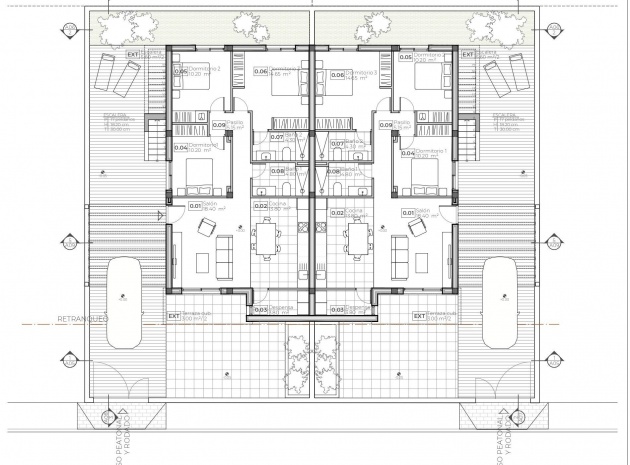 Neubau - Villa - Puerto de Mazarron - Caleñares