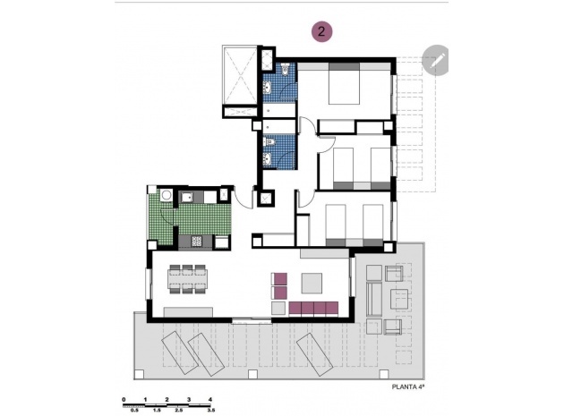 Wederverkoop - Appartement - Orihuela - Mil Palmeras