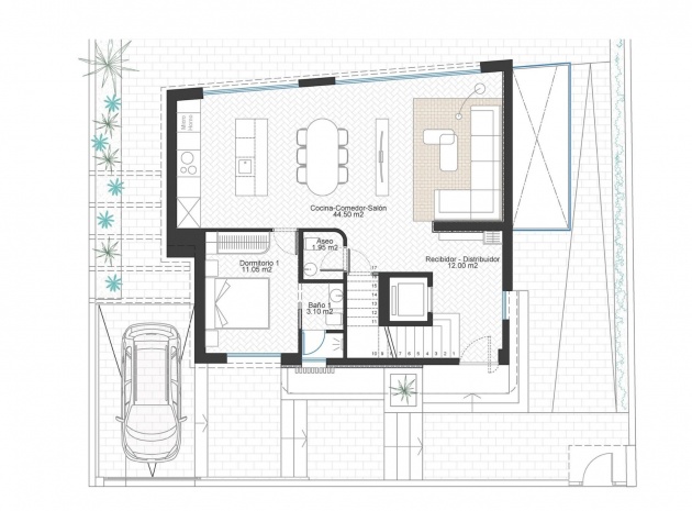 Nybyggnad - Villa - Cabo de Palos - Cala Flores