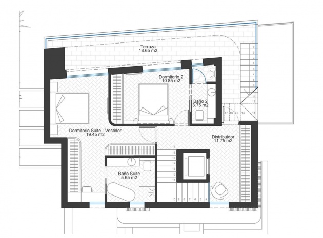Nybyggnad - Villa - Cabo de Palos - Cala Flores