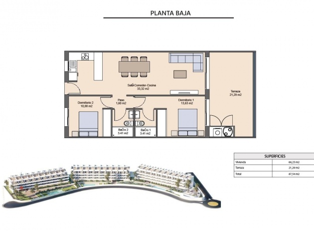 Nouvelle construction - Appartement - Finestrat - Balcón De Finestrat