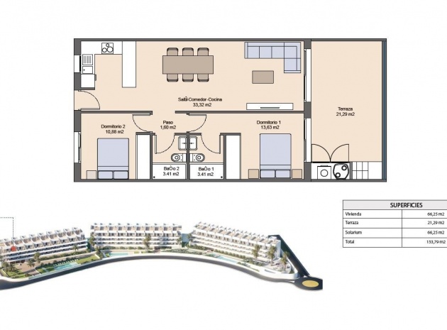 Nouvelle construction - Appartement - Finestrat - Balcón De Finestrat