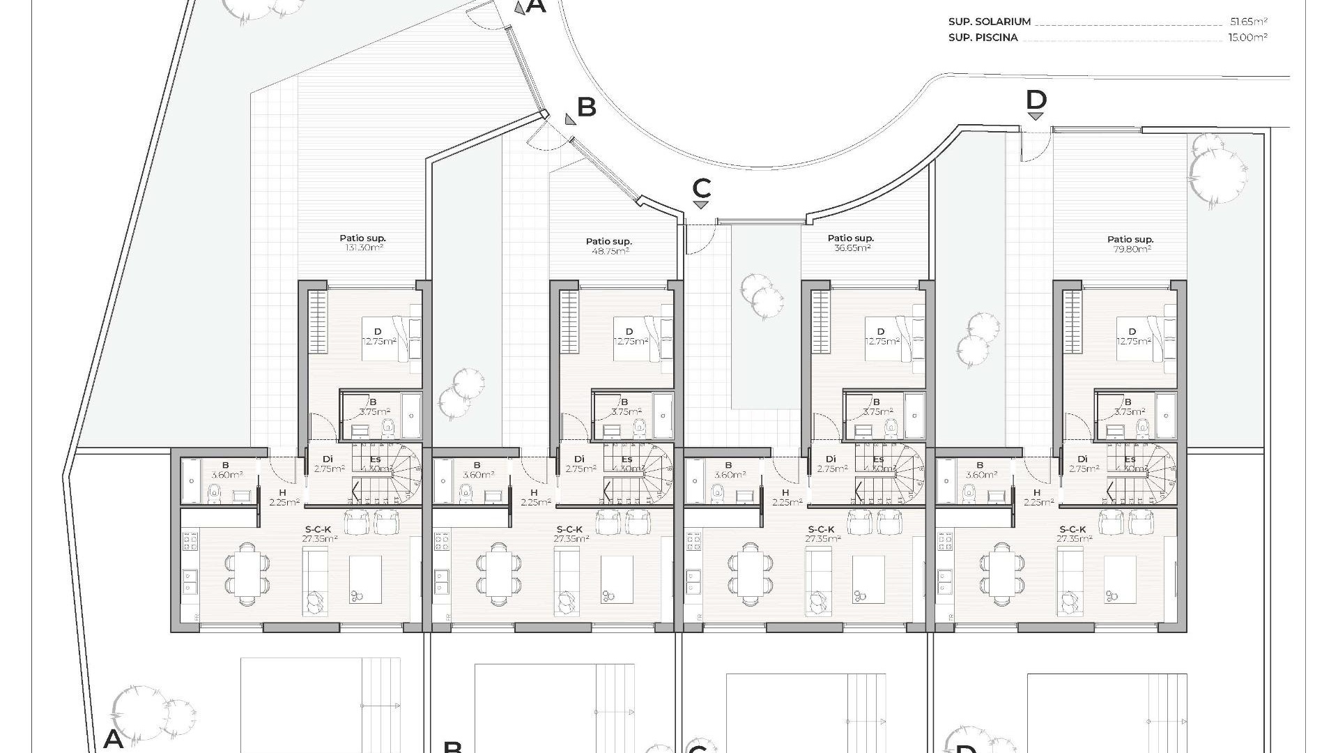 New Build - Townhouse - Mazarron - Country Club