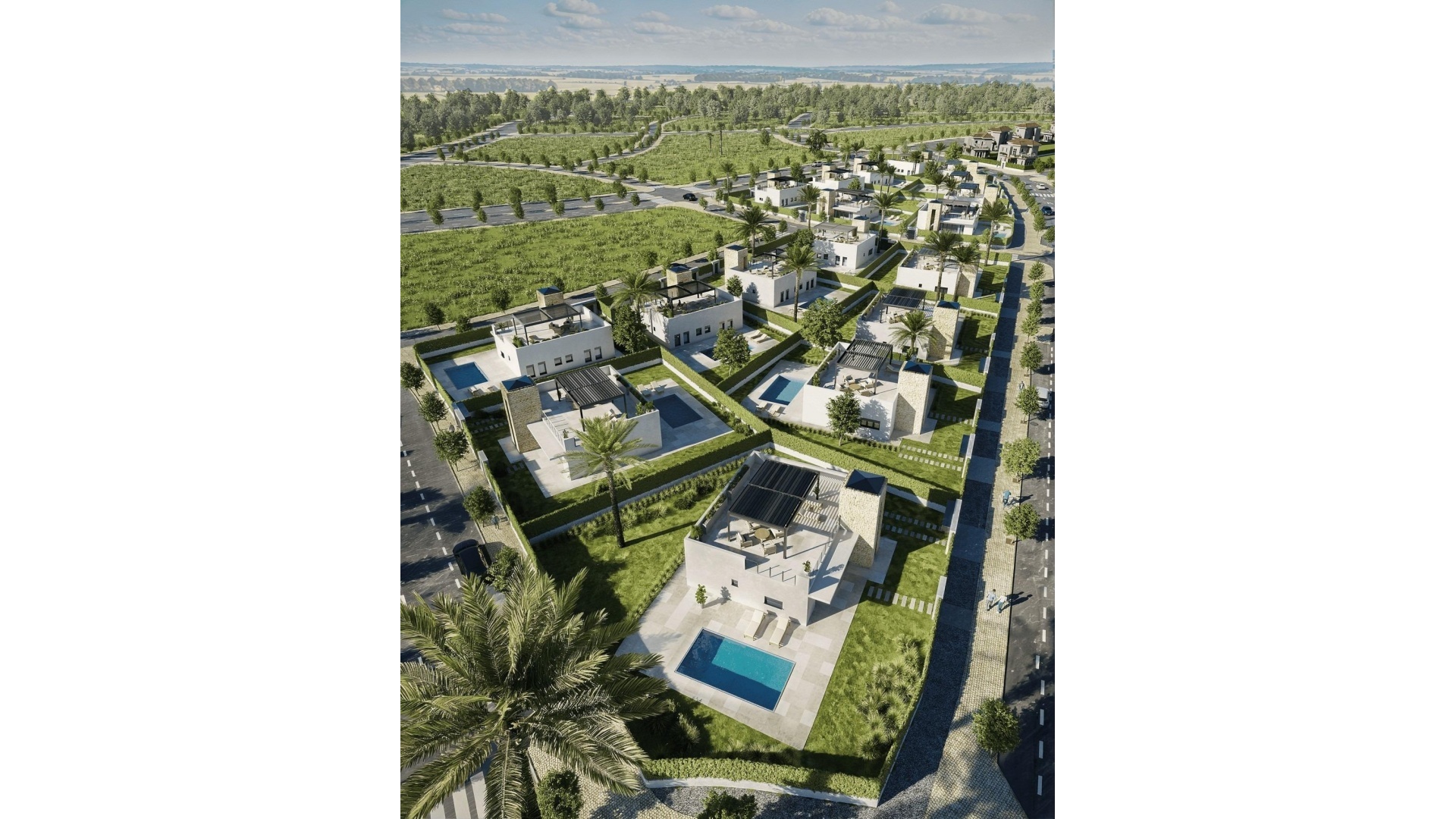 New Build - Villa - Lorca - Jardines de Almenara